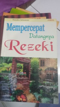 Image of Mempercepat Datangnya Rezeki