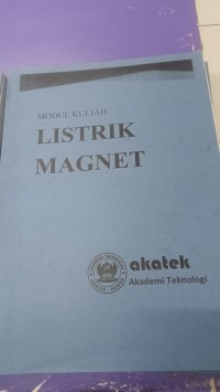 Image of Modul Kuliah 
 Listrik Magnet