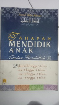 Image of Tahapan Mendidik Anak