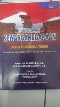 Image of Pendidikan Kewarnegaraan