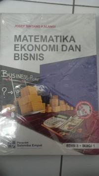 Image of Matematika ekonomi dan Bisnis