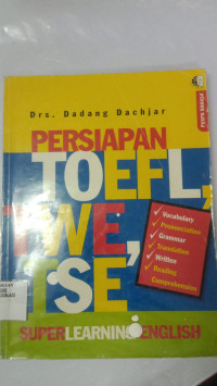 Image of Persiapan toefl twe tse