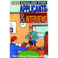 Image of Engglish for Applicants & Interviews